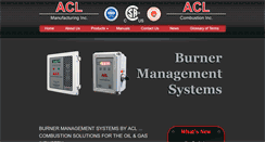 Desktop Screenshot of acl-manufacturing.com